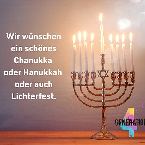 Chanukka – das achttägige jüdische Lichterfest dauert in diesem Jahr bis zum 15. Dezember. Es hat bereits gestern...