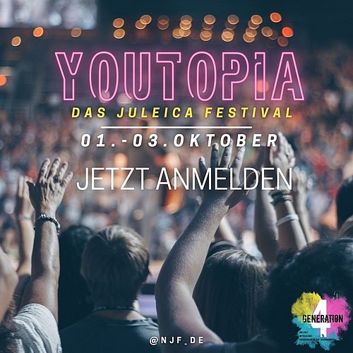 Die @njf_de lädt zum Youtopia-Festival nach Celle-Scheuen ein.
3 Tage Festival mit über 1.000 Ehrenamtlichen, die sich...
